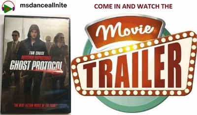 Mission: Impossible Ghost Protocol [2011] (DVD,2012,Widescreen) Tom Cruise,MINT! - Image 1 of 4