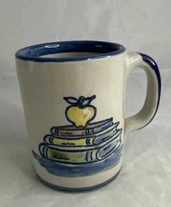 Taza de profesor vintage de gres Louisville pintada a mano - Imagen 1 de 9