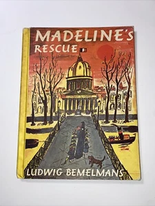 1953 Vintage Madeline's Rescue by Ludwig Bemelmans hardback book - Picture 1 of 12