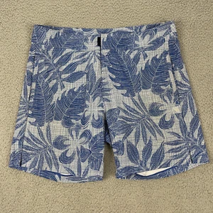Pantaloncini Rhone Point Break Board uomo 32 blu 7" cuciture interne spiaggia nuoto foderati ibridi - Foto 1 di 7