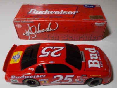 Ken Schrader Action 1:24 Scale Diecast NASCAR Bud Budweiser Monte Carlo #25 1996 - Image 1 of 4