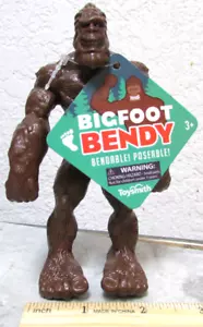 Biegendes biegsames flexibles Bigfoot Spielzeug, hält seine Position in vielen Formen! 5" hoch - Bild 1 von 6