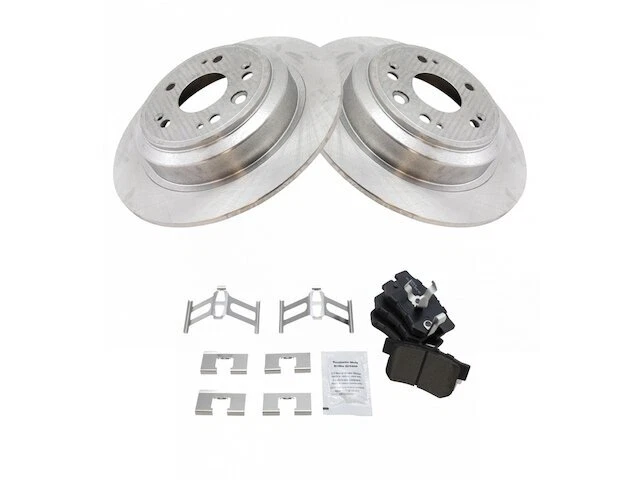 Kit de pastillas de freno trasero y rotor TRQ 84SX52K para Honda Accord Crosstour 2010-2011 Foto 1 de 1