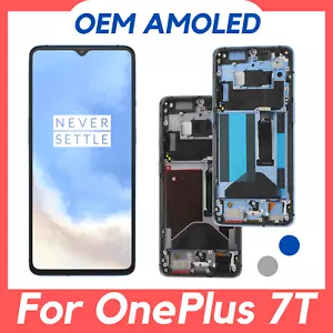 OEM Para OnePlus 7T AMOLED Pantalla Táctil Pantalla LCD Conjunto Digitalizador Repuesto - Imagen 1 de 18