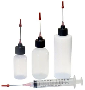 Plastic Squeeze Bottles 1oz,2oz,4oz,10ML Syringe 1.5" Applicators Slot Machine - Picture 1 of 5