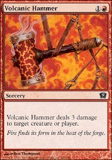 Volcanic Hammer - Foil ~ Near Mint 9th Edition Ninth MTG Magic UltimateMTG Red C
