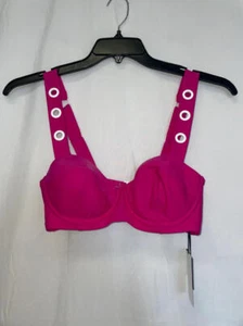 $78 DKNY Women's Standard Balconet Bikini Bra Top Bathing Suit Medium - Picture 1 of 2