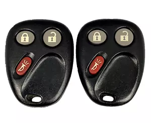 2 OEM GM Keyless Remote Key Fobs 3 Button Matched Pair # 1 - # 2 OEM GM - LHJ011 - Picture 1 of 4
