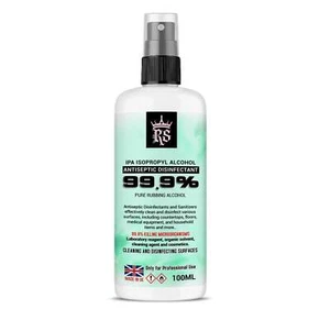 All Purpose Rubbing Alcohol 99.9% Pure Isopropanol IPA for Cleaning 100ML - Picture 1 of 6