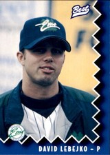 1997 Eugene Emeralds Best #9 David Lebejko Uncasville Connecticut Baseball Card