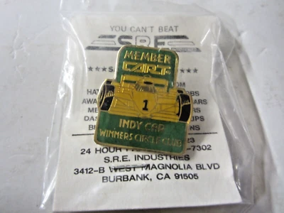 Cart/Indy Car Winners Circle Club MEMBER Racing Hat/Lapel Pin - Image 1 of 3