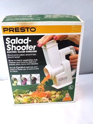 Presto Salad Shooter Electric Food Processor Slicer Shredder Kitchen Tool 02910 - Image 1 of 4