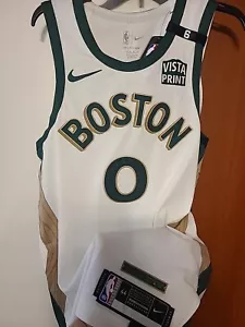 Jayson Tatum Boston Celtics Nike 2023-24 City Edition Authentic Jersey Size 44+2 - Picture 1 of 11