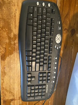 eMachines KB-0108 Desktop PC Wired Keyboard Internet Multimedia (Tested/Working) - Image 1 of 2