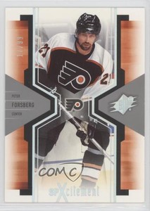 2006-07 SPx SPXcitement Spectrum /99 Peter Forsberg #X73 HOF