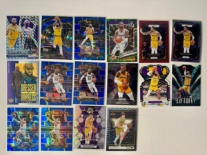 Lotto 2023-24 Panini Basket Los Angeles Lakers Parallel Prizm - 16 carte totali - Foto 1 di 1