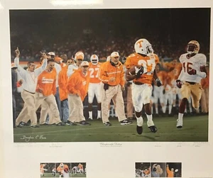 DOUG HESS - "CHAMPIONSHIP DESTINY"- PEERLESS PRICE- 1998 TENNESSEE VOLS FOOTBALL - Picture 1 of 1