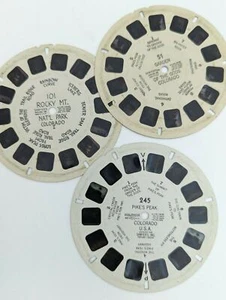 View Master Sawyer's US Travel 3 carretes Colorado Pikes Peak Garden of the Gods - Imagen 1 de 1