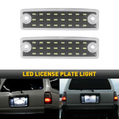 For 1996-2022 4Runner Toyota 24LED 6000K License Plate Light Error Free White - Image 1 of 4