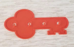 Tupperware Fiesta Gadget Llave Gancho Estante Colgador de Pared Naranja Nuevo - Imagen 1 de 1