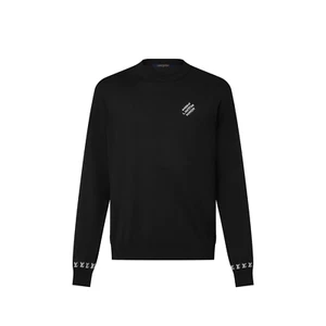 Louis Vuitton Long-Sleeved Cotton Crewneck Size Large - Picture 1 of 6