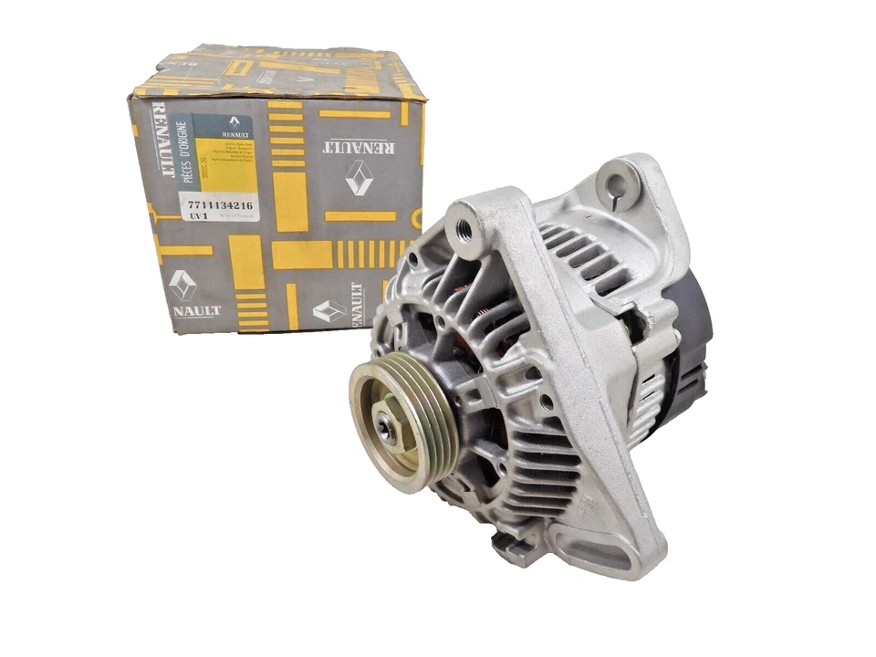 (265) 7711134216 Orig RENAULT TWINGO KANGOO CLIO Alternateur 7711134216 - Photo 1/4