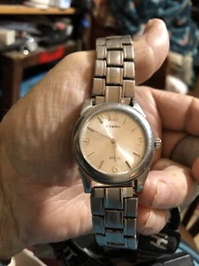 fossil watch men stainless steel - Picture 1 of 5