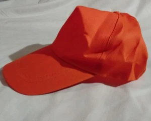 Orange baseball hat cap white liner - Picture 1 of 10