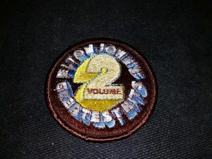 Elton John's Greatest Hits Volume 2 Embroidered Patch Artcraft Swiss Rare OOAK? - Picture 1 of 3