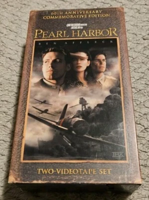 Pearl Harbor VHS, 2001, Widescreen 60th Anniversary Commemorative Edition Tested - Image 1 of 4