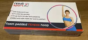 ResultSport UK - The Original Weighted Hula Hoop Foam Padded Fitness Exercise - Picture 1 of 14