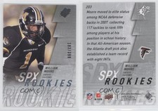 2009 SPx Silver /399 William Moore #203 Rookie RC
