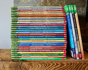 Magic Tree House Series #1-28 + 4 Extra Merlin Mission Books Mary Osborne  - Picture 1 of 6