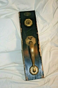 Vintage Corbin Handleset Mounted Salesman's Sample Brass - Picture 1 of 6