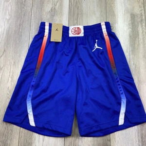 Jordan Nike Paris France Shorts Mens M Blue Limited Road Olympics Basketball NEW - Picture 1 of 9