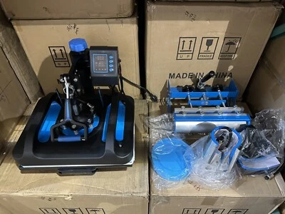 Máquina de prensa de calor 15x12 8 en 1 con prensa de vaso de 30 oz ligeramente usada Foto 1 de 3