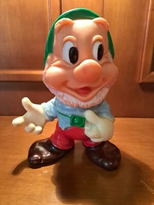 GONGOLO- BIANCANEVE E I 7 NANI - LEDRA Ledraplastic - Disney - Anni '60 - Foto 1 di 12