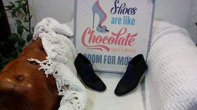 Bota Chukka Cole Haan Zerogrand Cuero Azul Costura C23283 Para Hombre Talla 8.5 M Foto 1 de 4