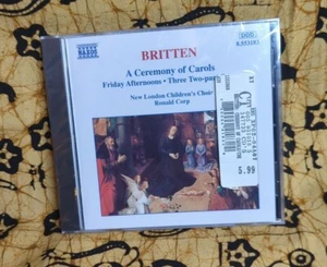 Britten: A Ceremony of Carols, New London Children's Choir CD Brand New Sealed  - Picture 1 of 3
