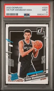 Victor Wembanyama 2023 Donruss Rated Rookie #220 RC PSA 9 - Picture 1 of 2