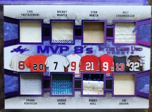 Mantle, Chamberlain, Jim Brown, Howe, Hull, Robinson Game Used Jerseys (3/9) - Picture 1 of 2
