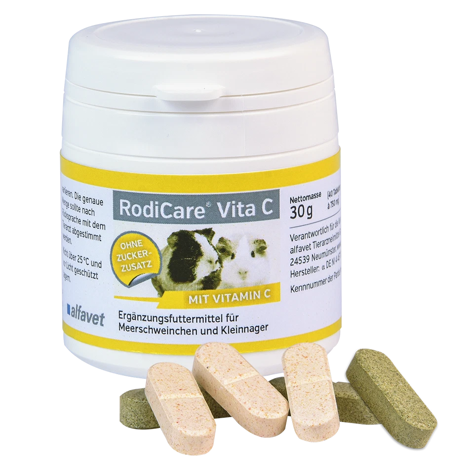 Alfavet RodiCare® Vita C 30g für Nager (Hamster Meerschweinchen etc.)