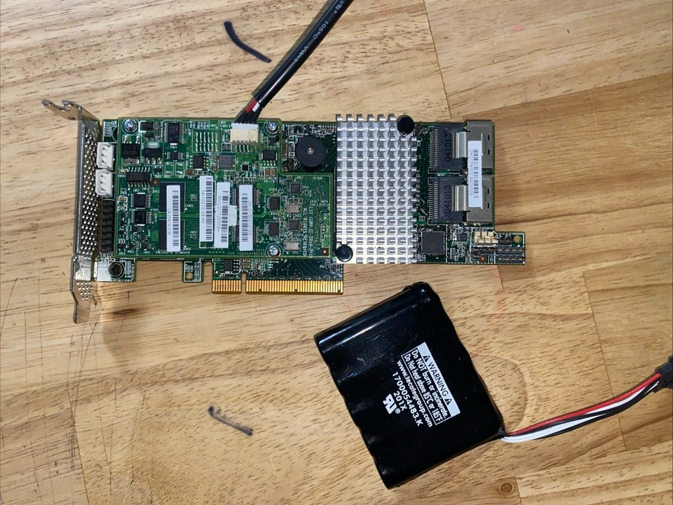 Cisco MegaRAID 6Gb/s SAS Controller Card UCS-RAID-9266CV 9266-8i With Battery - Image 1 of 1