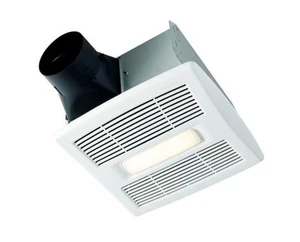 Broan AE80SL 80 CFM 0.7 Sones Ceiling Mounted Energy Star Rated - White - Picture 1 of 1