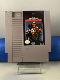 WCW World Championship Wrestling (Nintendo NES, 1990) Authentic Cartridge Tested