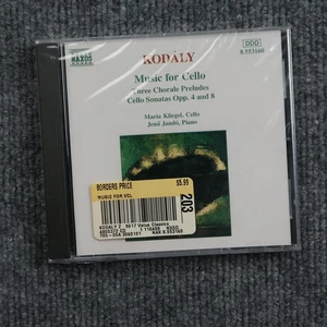 Kodály CD Music for Cello Kliegel Jandó Naxos Classical Sonatas Op. 4 8 USA - Picture 1 of 6