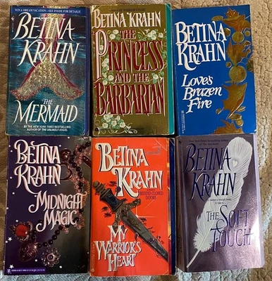 Betina Krahn - Коллекция из 6 Отдельных Исторических Романов PB ХОРОШЕЕ СОСТОЯНИЕ B - Изображение 1 из 2