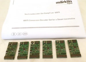 Märklin H0 6x mfx-Sounddecoder aus Nachrüstset 60975, Dampfloksound   F79 - Bild 1 von 1