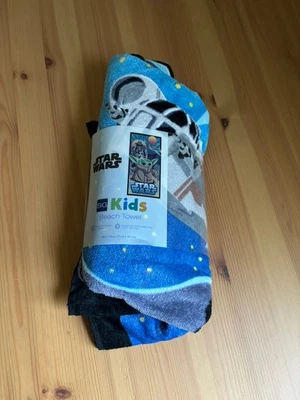 Star Wars Yoda Niños Playa Baño Piscina Toalla Verano Diversión El Grande 100% Algodón NUEVO Foto 1 de 2
