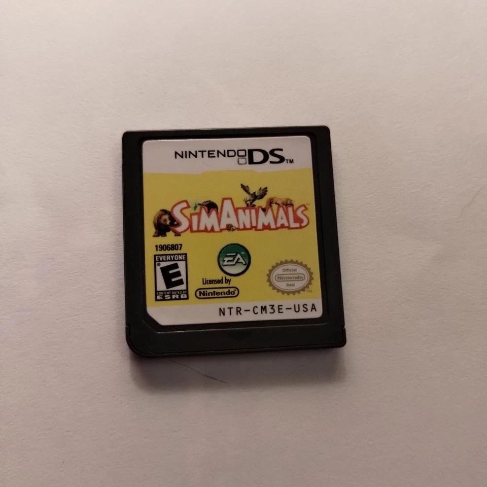 SimAnimals Nintendo DS Video Game Cartridge Works EA Sim Animals The Sims - Image 1 of 2